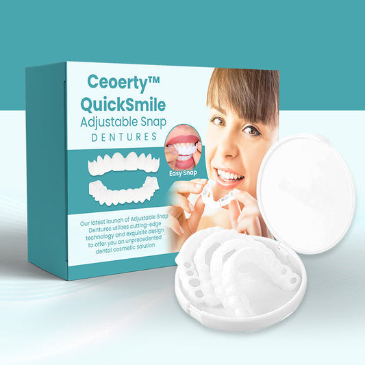 Ceoerty™ QuickSmile Adjustable Snap Dentures
