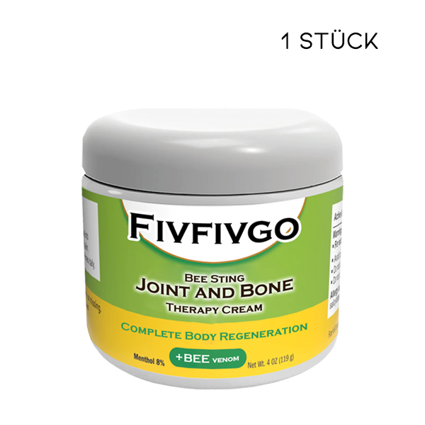 Fivfivgo™ Bee Sting Gelenk- und Knochentherapiecreme – vollständige Körperregeneration