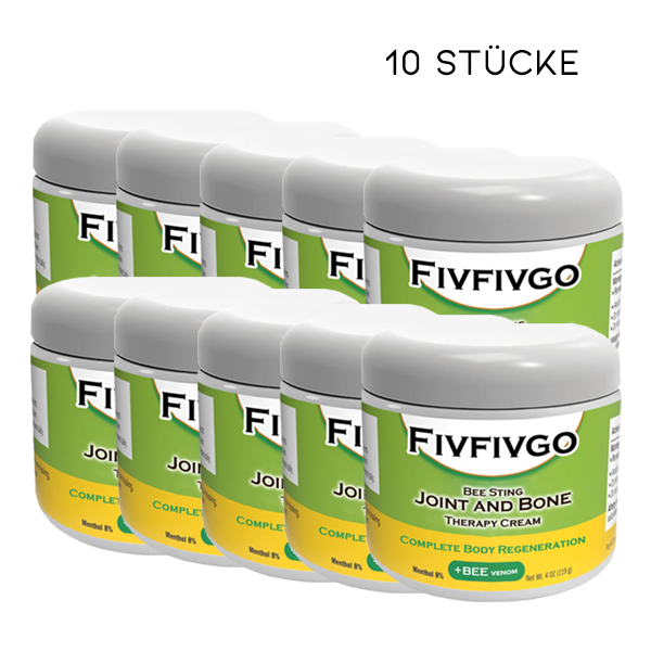 Fivfivgo™ Bee Sting Gelenk- und Knochentherapiecreme – vollständige Körperregeneration