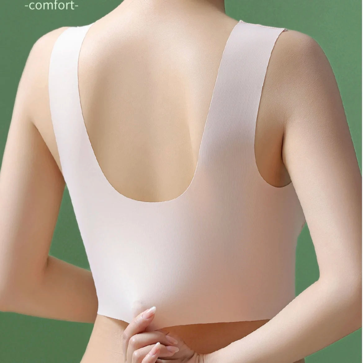 Plus Size Seamless Push Up Wireless Bra